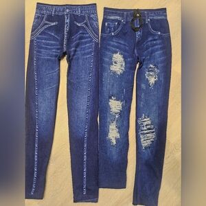 2 Sets of Jeggings
